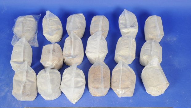 A 23-year-old Canberra man was arrested following the detection of 356kg of MDMA at a Sydney air cargo facility.