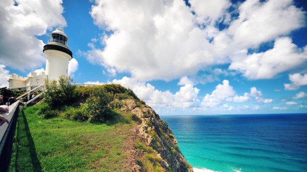 Bay watch … the lighthouse at Cape Byron.