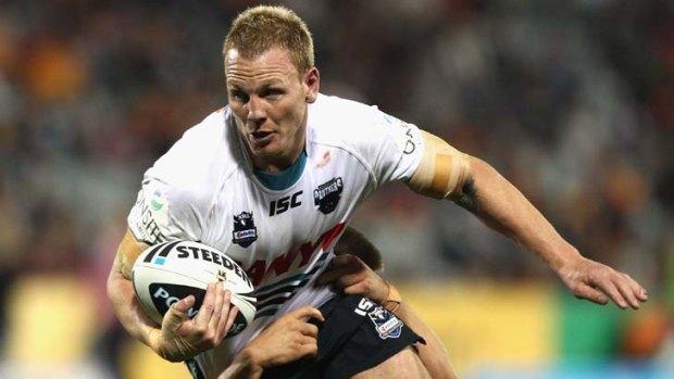 Luke Lewis has praised outgoing Panthers coach Matthew Elliott for his professionalism.