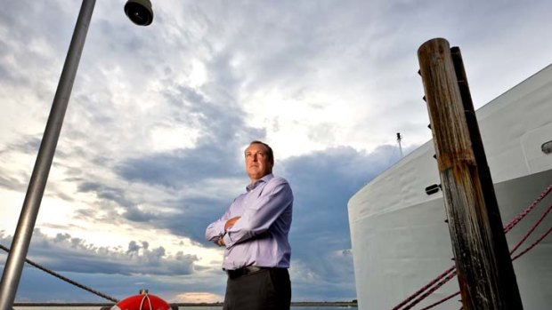 Austal chief executive Andrew Bellamy: Rust claim is a "storm in a teacup".