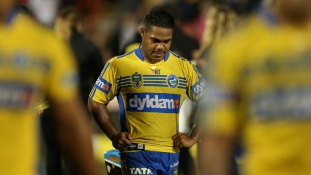 Chris Sandow and his Parramatta teammates were embroiled in last weekend's ballboy controversy.