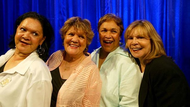 The Sapphires (from left) Laurel Robinson, Beverly Briggs, Naomi Mayers and Lois Peeler, reunited after a movie was made about them.