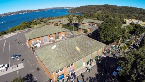Green light: The federal government has approved a controversial proposal to convert former Defence buildings on Middle Head into an aged-care facility.
