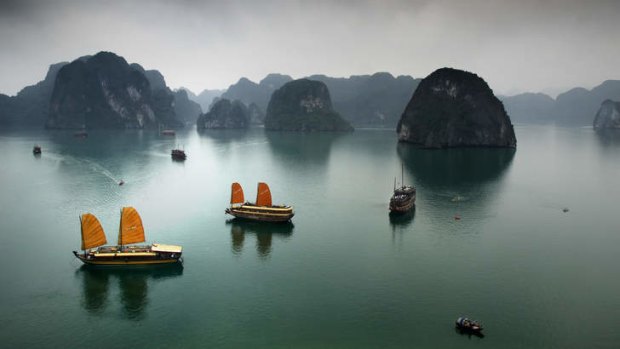 Halong Bay, Vietnam.