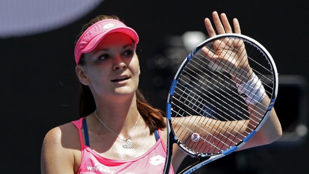 Agnieszka Radwanska blasted her way to the final in Sydney on Thursday.