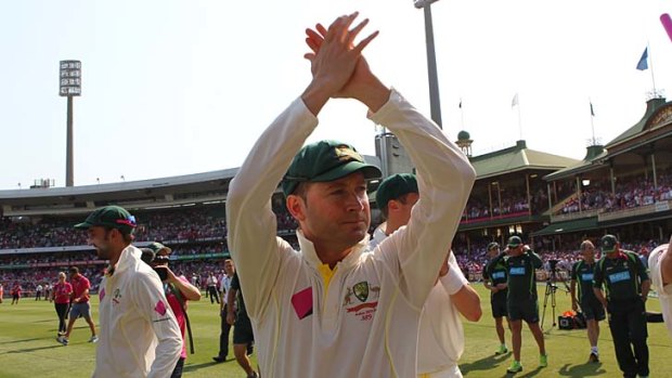 Michael Clarke's side is now ranked third in the world.