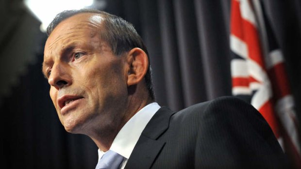 "I want them to all to know...they will be in the arms of a decent country": Tony Abbott.