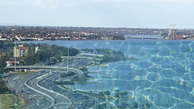 Perth's waterfront areas face a perilous future if sea-level rise forecasts come true.