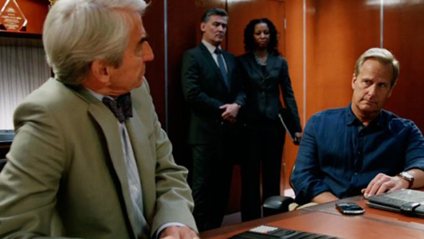 Seriously. Who are the people behind Charlie and Will? <i>The Newsroom</i>