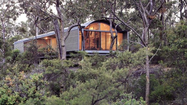 Still standing: The Glenorie house designed by Architect Glenn Murcutt.