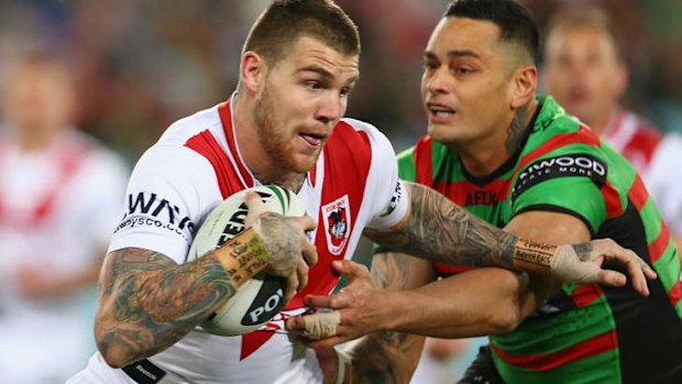 Staying put: Dragons star Josh Dugan.