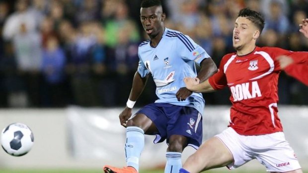 Bernie Ibini will miss Sydney FC's opening match in the A-League.
