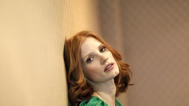 Jessica Chastain is nominated for the Best Supporting Actress Oscar for her role in <i>The Help</i>.