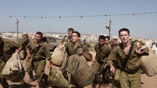 Young Israeli soldiers prepare to enter the war zone in <i>Rock the Casbah.</i>