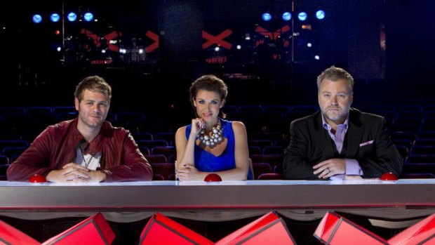New series ... <em>Australia's Got Talent</em> judges Brian McFadden, Dannii Minogue and Kyle Sandilands.