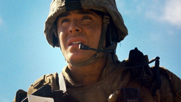Zac Efron in <i>The Lucky One</i>.
