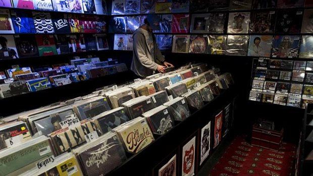 Vinyl heaven: Mojo Record Bar in York Street.