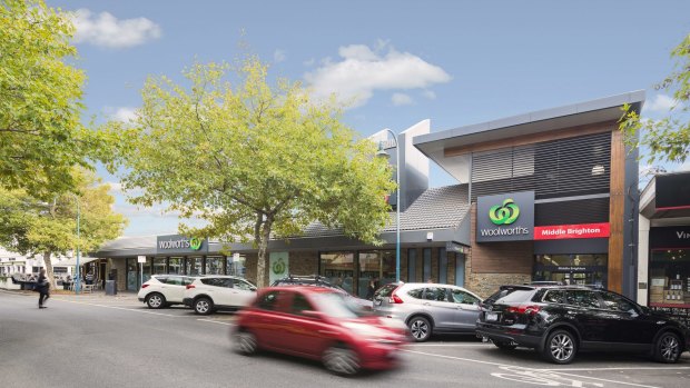 The Middle Brighton Woolworths supermarket.