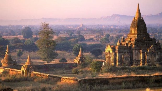 Temples at Bagan in Myanmar.