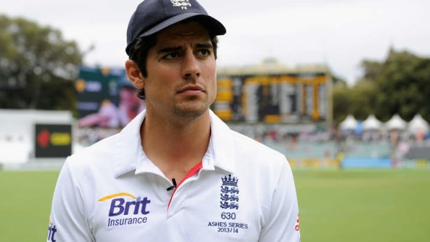 'We've talked a good game. It's about making sure we play a good game' said England skipper Alastair Cook.