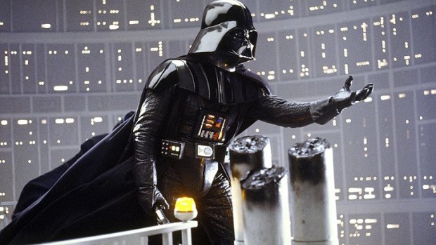 The words behind the voice behind the mask ... Lawrence Kasdan wrote the immortal "I am your father" by Darth Vader in <i>Star Wars Episode V: The Empire Strikes Back</i>.