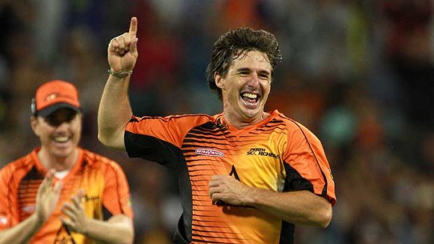 Brad Hogg has put his hand up for an Australian recall after his starring role for the Perth Scorchers this summer.