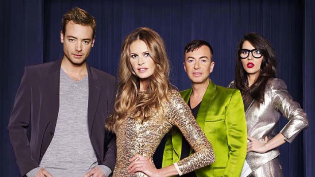 The judges of <em>Britain's Next Top Model</em>