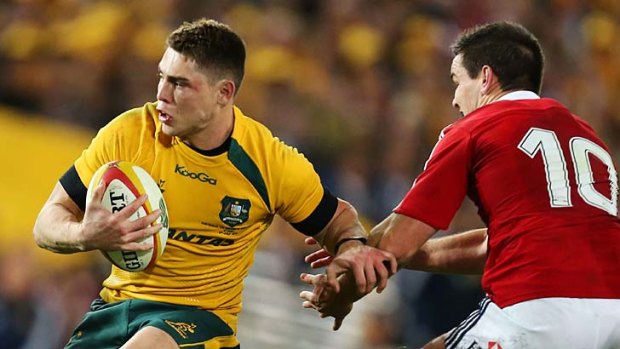 James O'Connor stuggled in the playmaker role for the Wallabies.