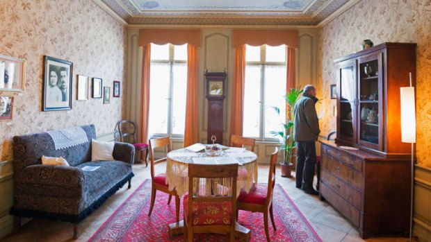 His modest 1905 apartment in Kramgasse.