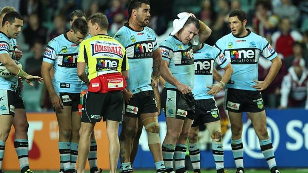 The Sharks say they have received no updates about the findings of the review into governance issues.