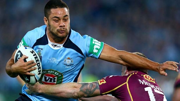 Disappointed: Parramatta captain Jarryd Hayne has hit out at coach Ricky Stuart.
