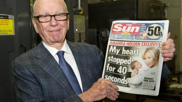 A change to come for The Sun? Murdoch turns to Twitter for advice.