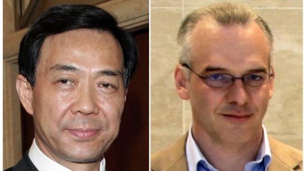 "Knowingly provided information" ... murdered British businessman Neil Heywood, right, spied on Bo Xilai's family.