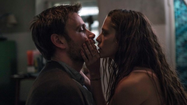 Max Riemelt and Teresa Palmer in Berlin Syndrome.