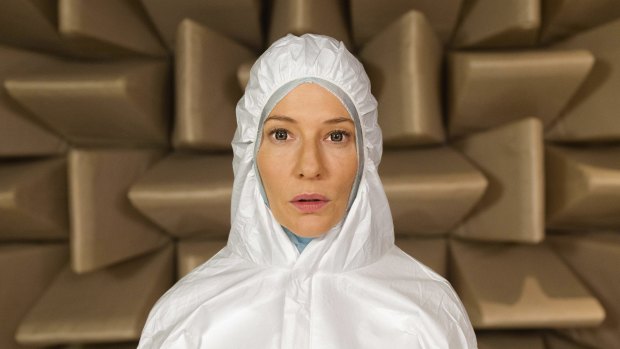 Cate Blanchett spent 12 days in Berlin filming the various manifestos for Julian Rosefeldt.