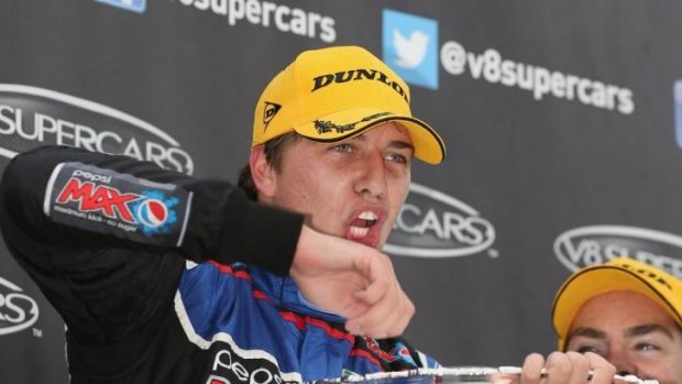 Young tyro Chaz Mostert left Perth beaming on Sunday.