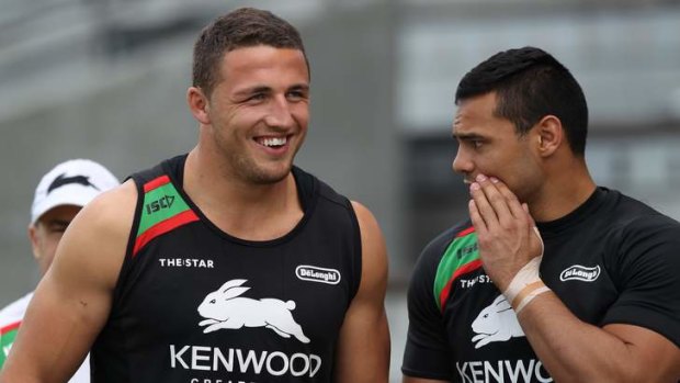 Charged: Sam Burgess faces two weeks out even with an early guilty plea, but may avoid a ban if he contests the charge and wins.