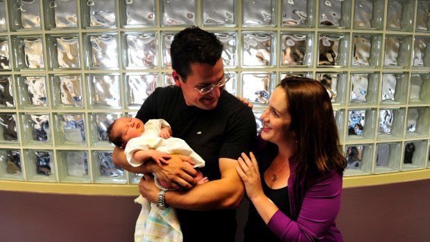Zed Seselja and wife Ros welcome their fifth child in 2013. Seselja said children do best when they are raised by their biological mother and father.