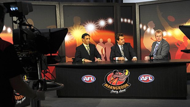 Members of the <i>Marngrook Footy Show</i> discussed inviting Mal Brown to come on the show.