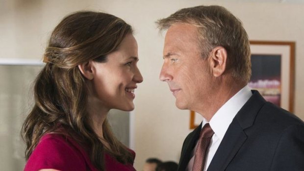 Jennifer Garner and Kevin Costner defy the relationship age gap in Draft Day. 