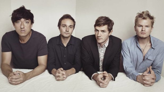 Critically acclaimed &#8230; Grizzly Bear's Ed Droste, Daniel Rossen, Christopher Bear and Chris Taylor.
