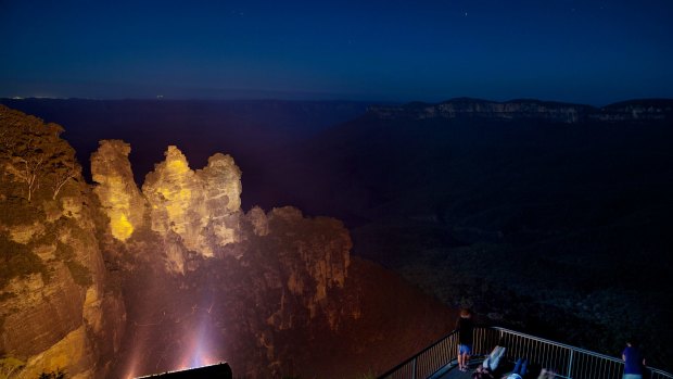 The Three Sisters at Katoomba are the Blue Mountains' most spectacular landmark.