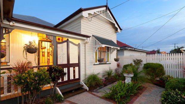 Buying affordability has improved in Brisbane, with the estimated median peak house price of $440,000 still four per cent lower than the previous high in 2010.