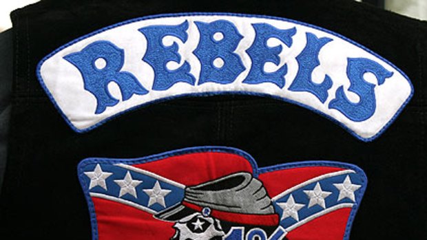 The Rebels bikie gang has been linked to the firebomb attack.