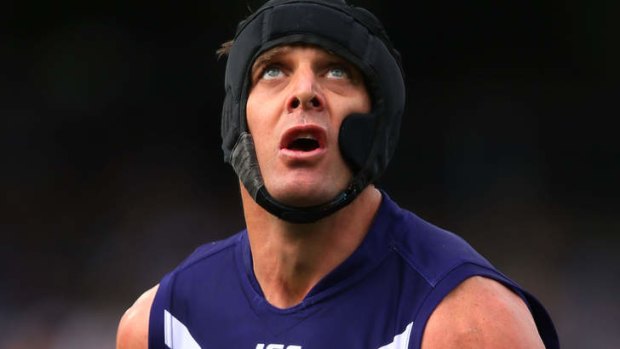 Aaron Sandilands of the Dockers