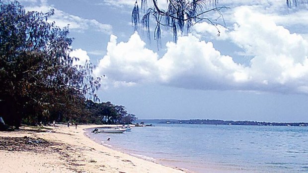 Moreton Bay has been affected by soil run-off.