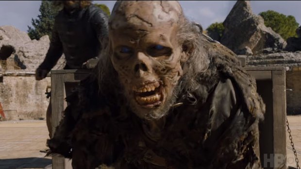 Game of Thrones finale ... Army of the Dead's zombie soldier.