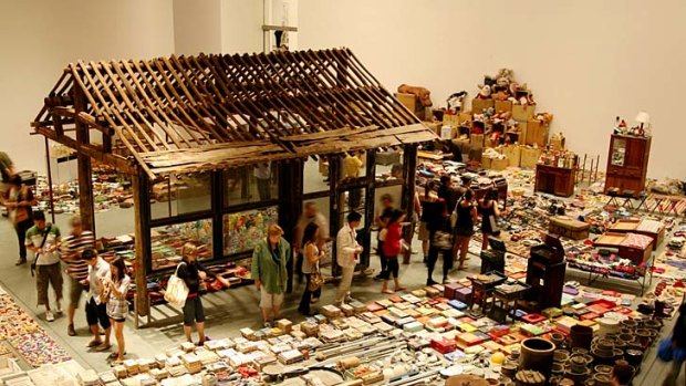 Home is where the art is ... Chinese artist Song Dong's Waste Not  installation will appear at Carriageworks next year.