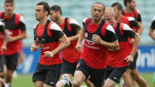Once more from the top: Shinji Ono wants to sign off from the Wanderers with an A-League championship.