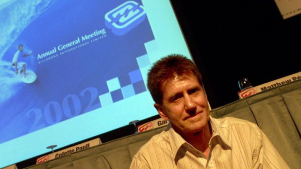 Gordon Merchant refused to speculate on the prospects for Billabong chairman Ted Kunkel.